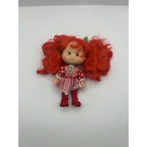 TNT Vintage Sweets Cherry Doll Red Hair 7" Strawberry Style 1980s Red Small